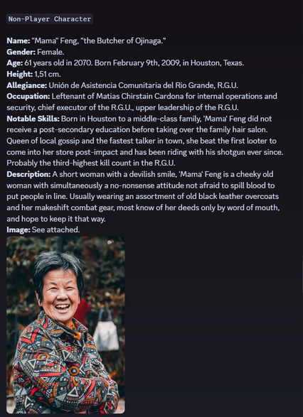 Character profile: Mama Feng