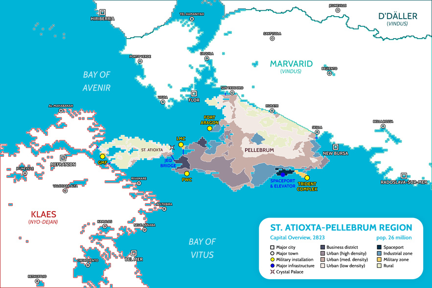 Overview of the St. Atioxta-Pellebrum Capital Region (2823)
