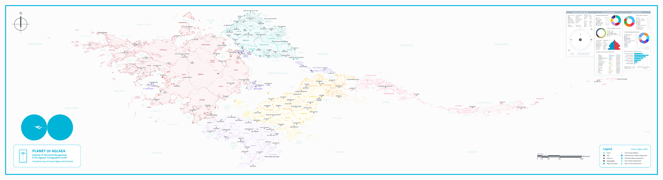 Political Overview of Vitusian Aglaea (2823)