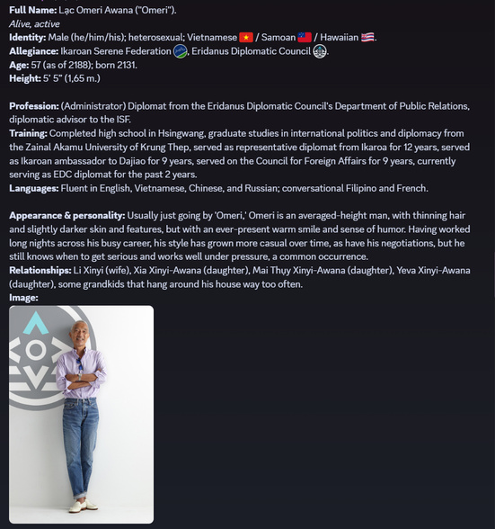 Character profile: Omeri