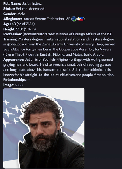 Character profile: Julian Inárez