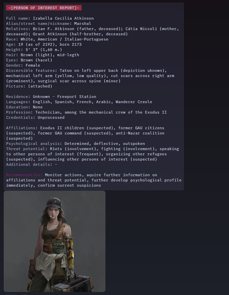 Character profile: Marshal